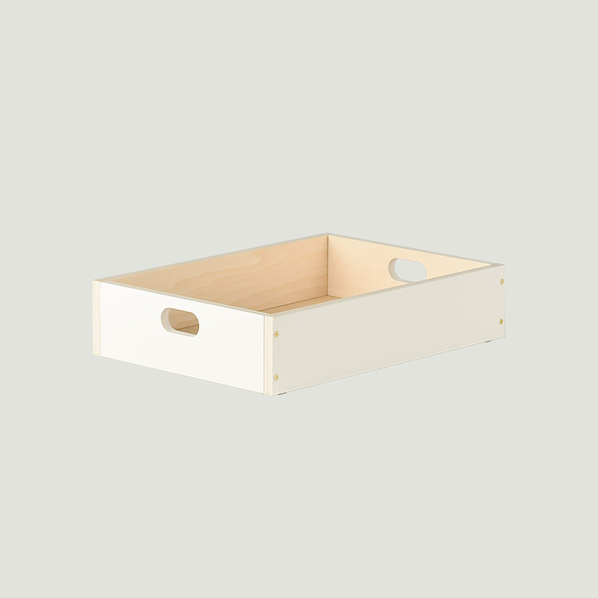 LINDEN BOX S/ white