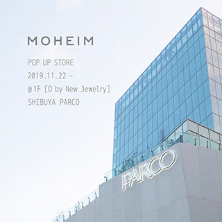 Our pop-up store will open at new Shibuya PARCO to celebrate its restart with great designs and minimal beauty.