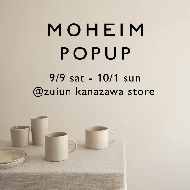 POP UP STORE has been started at zuiun Kanazawa.
