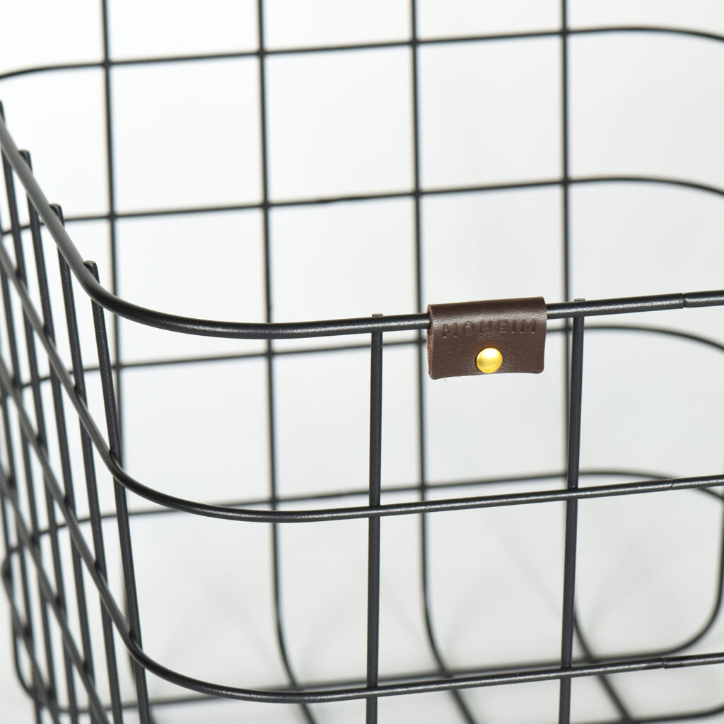 WIRE BASKET (M / gold)Tag