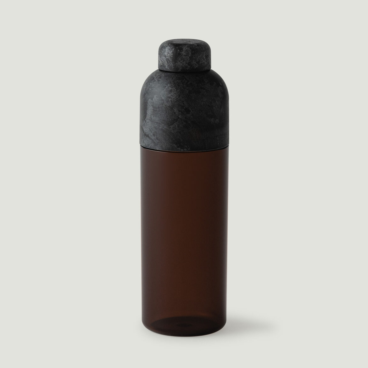 WATER BOTTLE (black × amber)