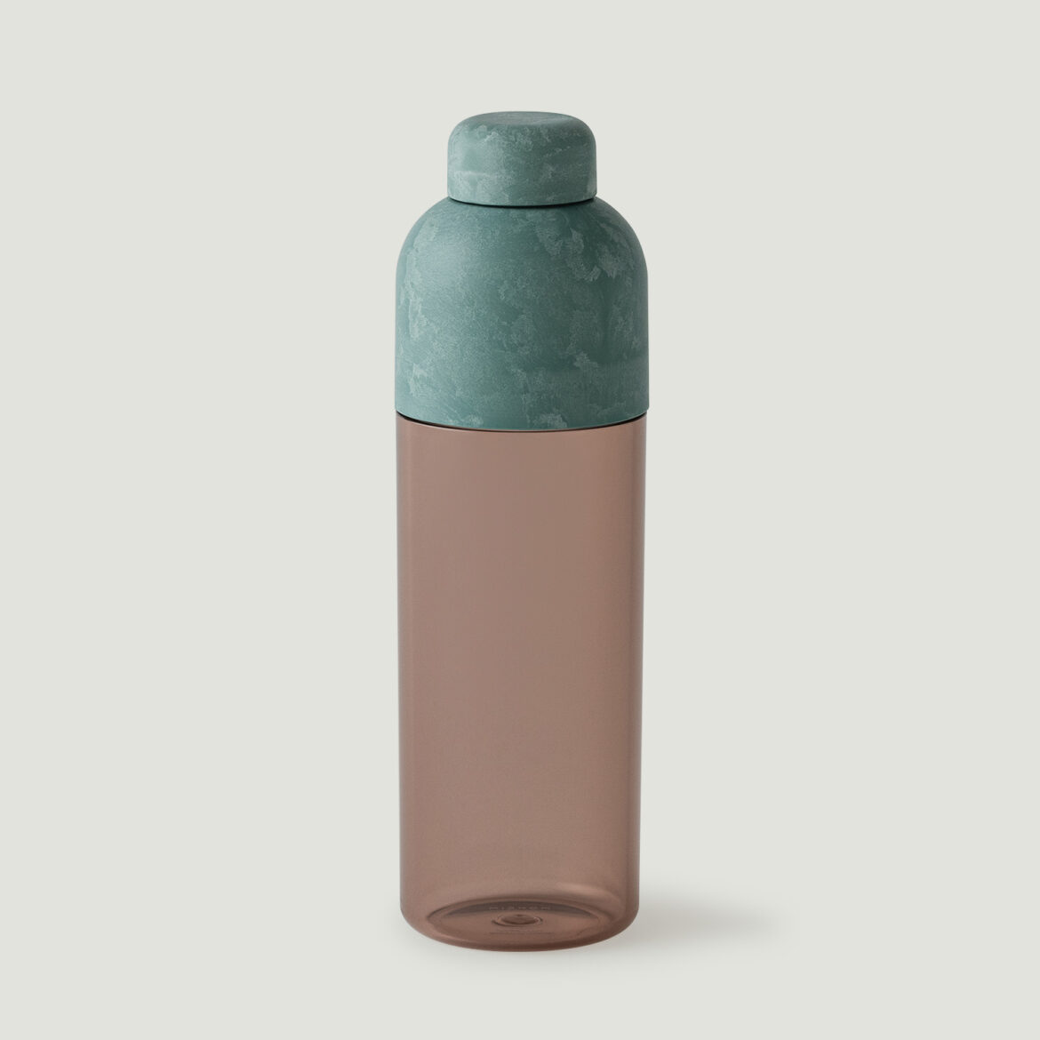 WATER BOTTLE (green × coral)